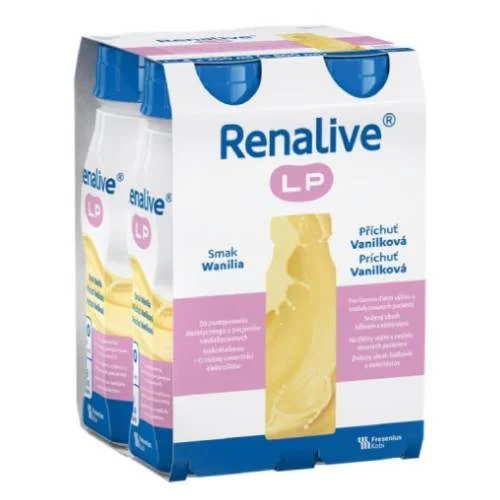 Miniaturka artykułu - Renalive LP smak wanilia, 4 x 200 ml