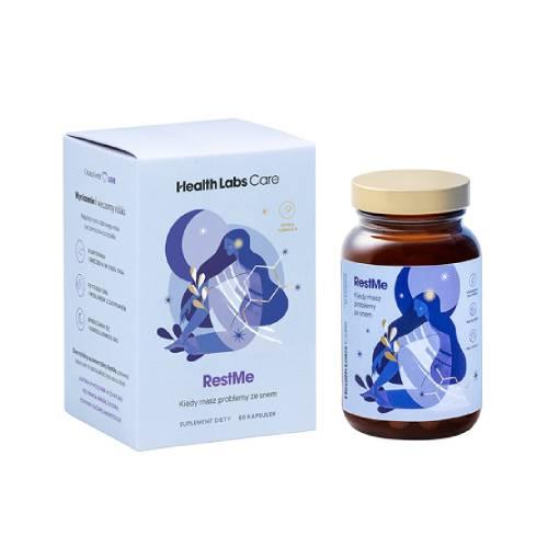 Miniaturka artykułu - Health Labs RestMe, 60 kaps.