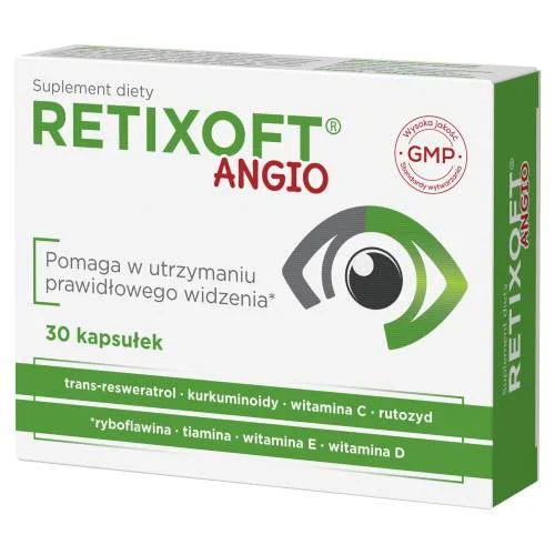 Miniaturka artykułu - RETIXOFT ANGIO, 30 kapsułek