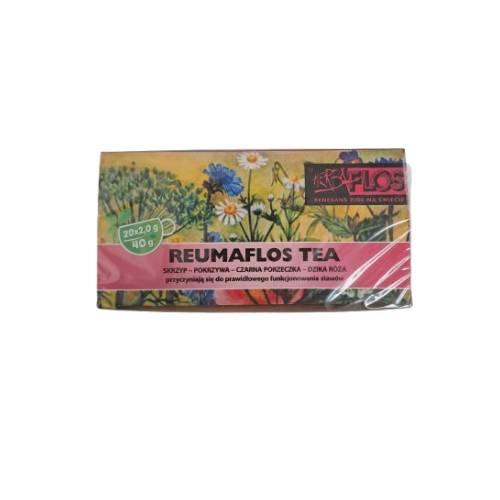 Miniaturka artykułu - REUMAFLOS TEA Herbatka, 20 saszetek po 2 g HERBA-FLOS