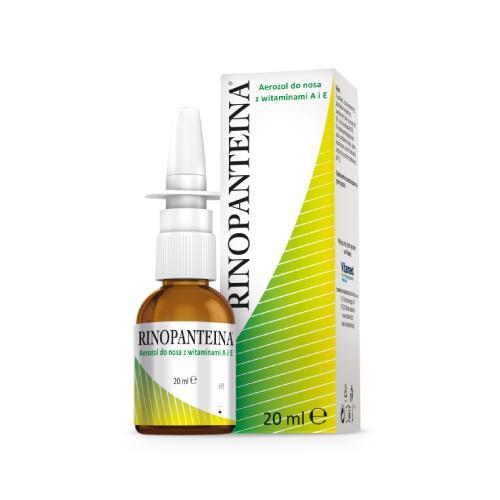 Miniaturka artykułu - RINOPANTEINA aerozol do nosa  - 20 ml USZKODZONE OPAKOWANIE