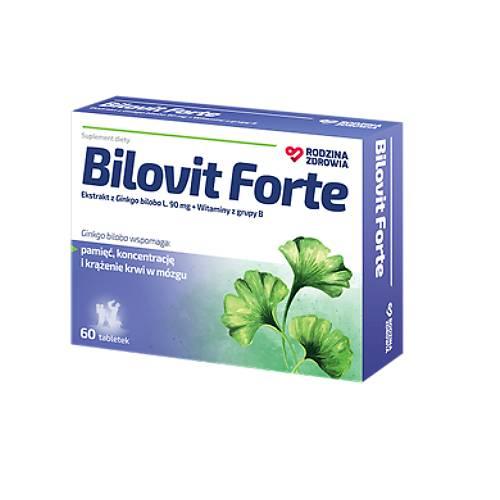 Miniaturka artykułu - Rodzina Zdrowia Bilovit Forte, 60 tabl.