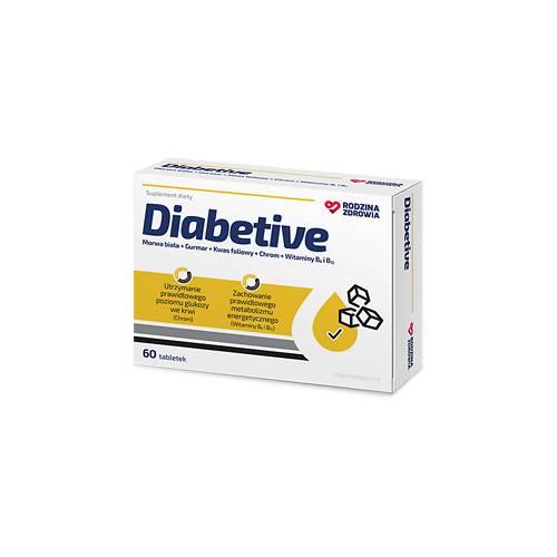 Miniaturka artykułu - Rodzina Zdrowia Diabetive, 60 tabl.