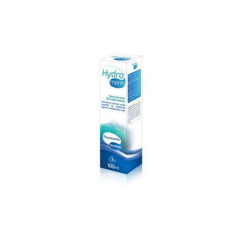 Miniaturka artykułu - Rodzina Zdrowia Hydromarin Spray do nosa, 100ml KR&Oacute;TKA DATA 31.10.2026