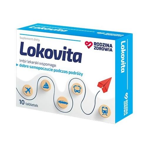 Miniaturka artykułu - Rodzina Zdrowia Lokovita - 10 tabletek