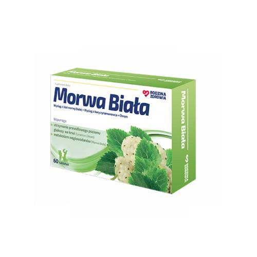Miniaturka artykułu - Rodzina Zdrowia Morwa biała, 60tabl.