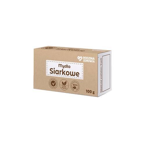 Miniaturka artykułu - Rodzina Zdrowia Mydło siarkowe, 100 g