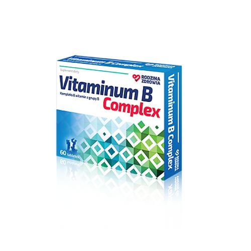 Miniaturka artykułu - Rodzina Zdrowia Vitaminum B Complex, 60 tabl.