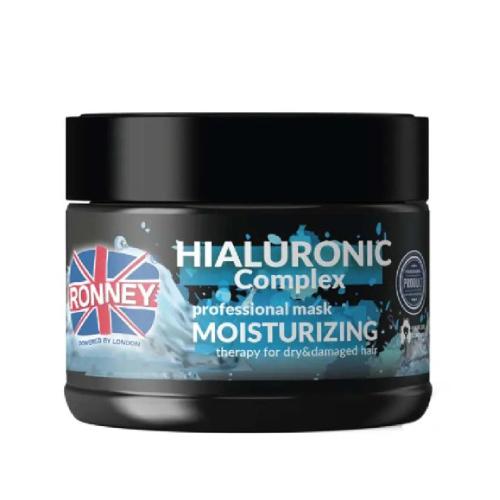 Miniaturka artykułu - RONNEY Hialuronic Complex Maska do włos&oacute;w suchych i zniszczonych z kwasem hialuronowym, 300ml