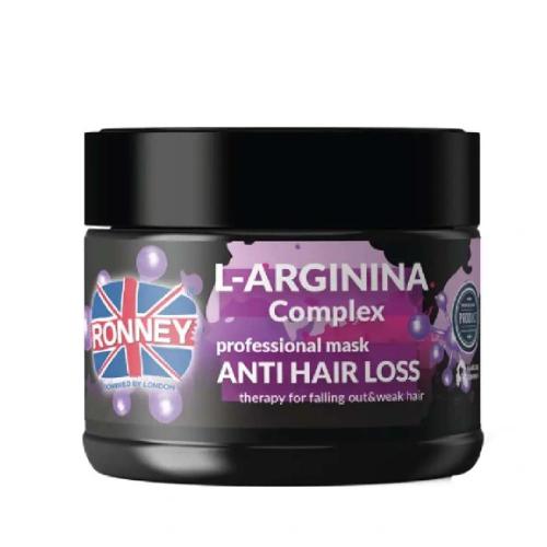 Miniaturka artykułu - RONNEY L-Arginina Complex Professional Mask Anti Hair Loss Therapy Maska przeciw wypadaniu włosów z L-argininą, 300ml