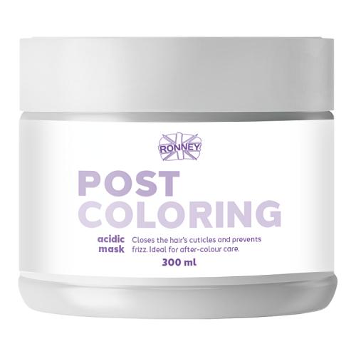 Miniaturka artykułu - Ronney Post Coloring Acidic Mask Maska do włosów zakwaszająca, 300 ml