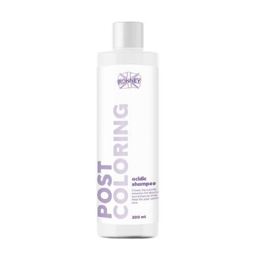 Miniaturka artykułu - Ronney Post Coloring Szampon zakwaszający do włosów farbowanych, 300 ml