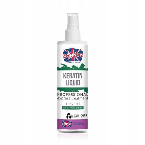 Miniaturka artykułu - Ronney Professional Keratin Liquid Odżywka regenerująca z płynną kreatyną, 285 ml