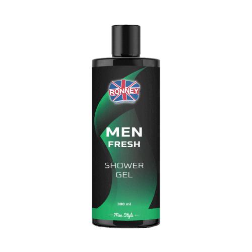 Miniaturka artykułu - RONNEY Men Fresh Żel pod prysznic dla mężczyzn, 300ml