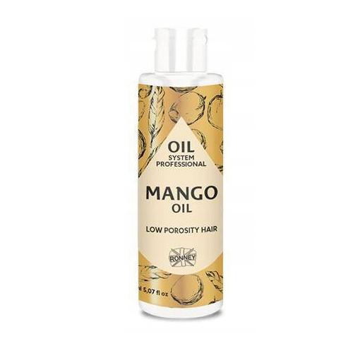 Miniaturka artykułu - RONNEY Professional Oil System Low Porosity Hair - Olej do włosów niskoporowatych MANGO, 150ml