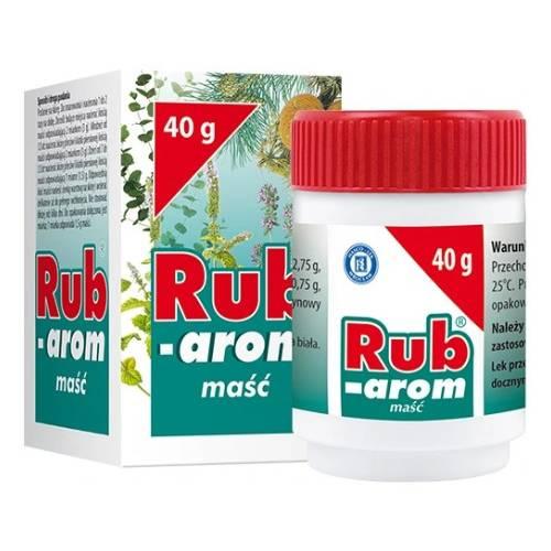 Miniaturka artykułu - RUB-AROM Maść - 40 g