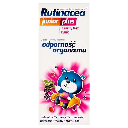 Miniaturka artykułu - Rutinacea Junior Plus płyn, 100 ml