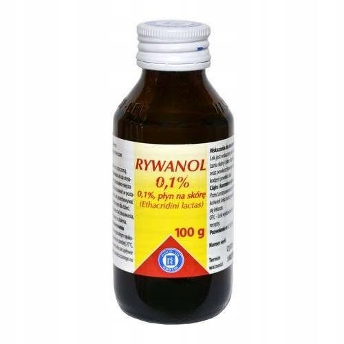 Miniaturka artykułu - RYWANOL 0.1% roztw&oacute;r - 100 g HASCO