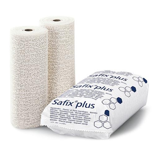 Miniaturka artykułu - SAFIX PLUS Opaska gipsowa 10cm x 3m, 2szt.