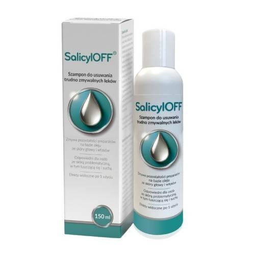 Miniaturka artykułu - SalicylOFF Szampon do usuwania trudno zmywalnych lek&oacute;w, 150 ml