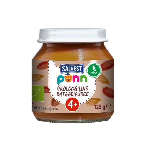 Miniaturka artykułu - SALVEST P&Otilde;NN BIO Batatowe puree, 125 g
