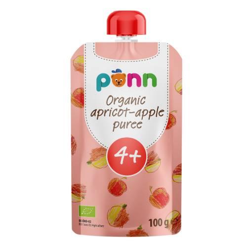 Miniaturka artykułu - SALVEST PÕNN BIO Morela z jabłkiem, 100g 