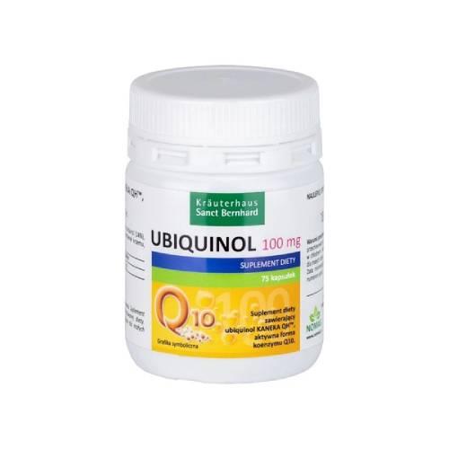 Miniaturka artykułu - Sanct Bernhard Ubiquinol 100 mg, 75 kaps.