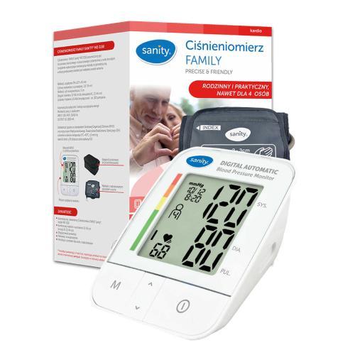 Miniaturka artykułu - SANITY Ciśnieniomierz FAMILY MD 3150, 1 szt. USZKODZONE OPAKOWANIE