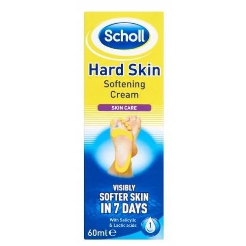 Miniaturka artykułu - SCHOLL Krem zmiękczający do st&oacute;p - 60 ml KR&Oacute;TKA DATA 30.11.2026