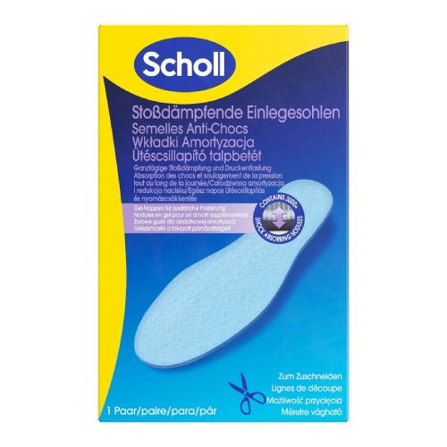 Miniaturka artykułu - Scholl Wkładki do butów Amortyzacja, 1 para