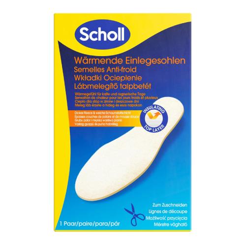 Miniaturka artykułu - Scholl Wkładki do butów Ocieplenie, 1 para