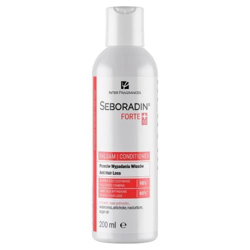 Miniaturka artykułu - SEBORADIN FORTE Balsam przeciw wypadaniu włos&oacute;w, 200 ml