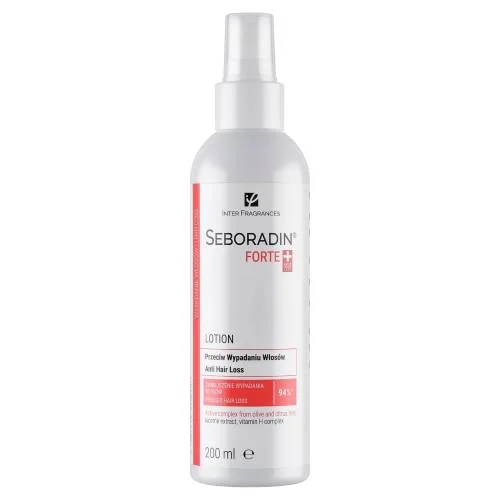 Miniaturka artykułu - SEBORADIN FORTE Lotion przeciw wypadaniu włos&oacute;w, 200 ml