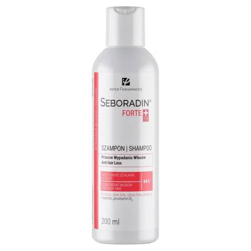 Miniaturka artykułu - SEBORADIN Forte Szampon przeciw wypadaniu włos&oacute;w, 200ml