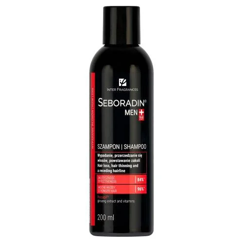 Miniaturka artykułu - SEBORADIN MEN Szampon przeciw wypadaniu włos&oacute;w, 200ml