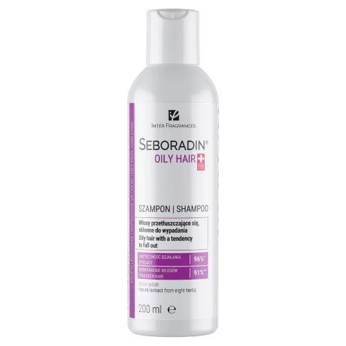 Miniaturka artykułu - SEBORADIN OILY HAIR Szampon do włos&oacute;w przetłuszczających się, 200ml