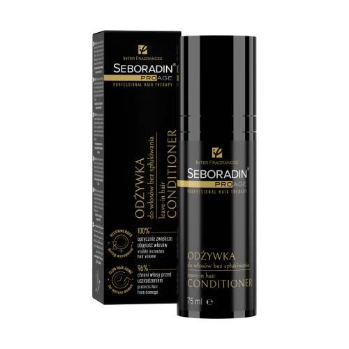 Miniaturka artykułu - Seboradin Pro Age Odżywka do włos&oacute;w bez spłukiwania, 75 ml 