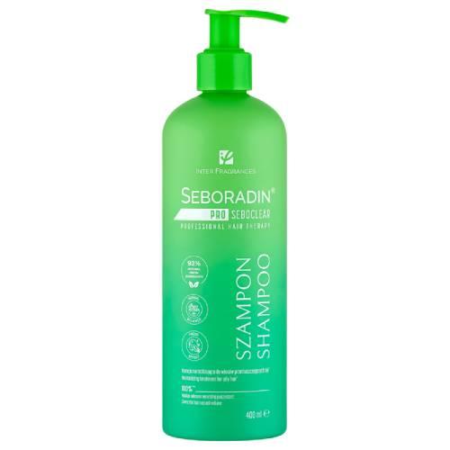 Miniaturka artykułu - Seboradin Pro Seboclear Szampon do włos&oacute;w przetłuszczających się, 400 ml
