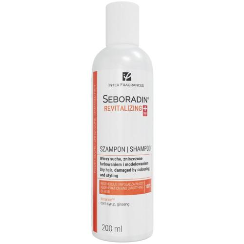 Miniaturka artykułu - SEBORADIN Regenerujący szampon do włosów suchych, zniszczonych farbowaniem i modelowaniem, 200ml