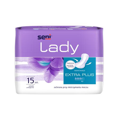 Miniaturka artykułu - SENI Lady Extra Plus, 15szt. - Wkładki anatomiczne