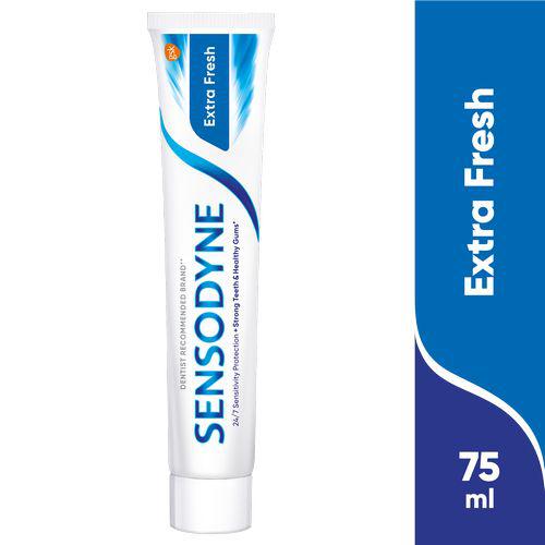 Miniaturka artykułu - SENSODYNE EXTRA FRESH Pasta do zęb&oacute;w, 75ml