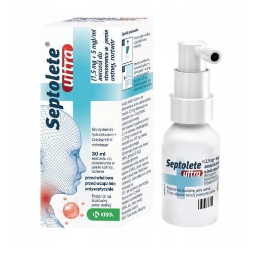 Miniaturka artykułu - Septolete Ultra aerozol, 30ml 