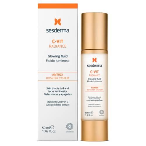 Miniaturka artykułu - SESDERMA C-VIT RADIANCE Krem rozświetlający, 50 ml