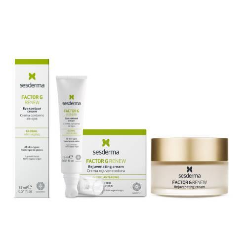 Miniaturka artykułu - SESDERMA FACTOR G RENEW Zestaw krem, 50ml + krem kontur oczu, 15ml