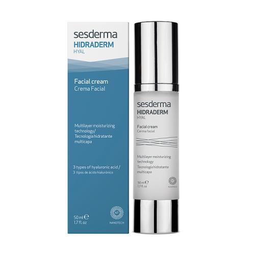 Miniaturka artykułu - SESDERMA HIDRADERM HYAL Krem do twarzy, 50 ml