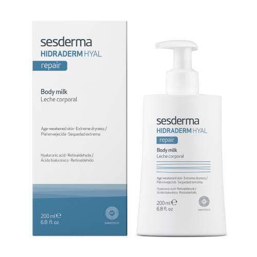 Miniaturka artykułu - SESDERMA HIDRADERM HYAL REPAIR Mleczko intensywnie nawilżające, 200 ml