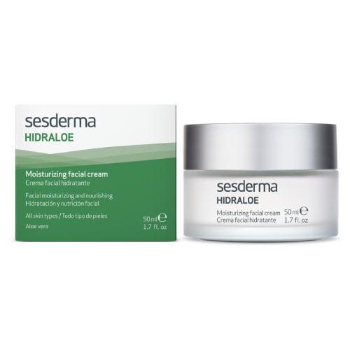 Miniaturka artykułu - SESDERMA HIDRALOE Krem do twarzy - 50 ml