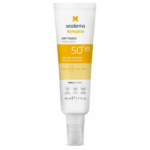 Miniaturka artykułu - Sesderma Repaskin Dry Touch Fotoprotektor słoneczny Krem SPF50+, 50 ml