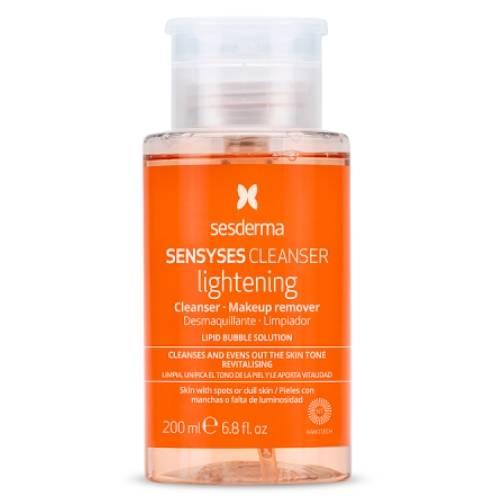 Miniaturka artykułu - SESDERMA Sensyses Cleanser Lightening Płyn do demakijazu, 200 ml USZKODZONE / USZKODZONY KOREK