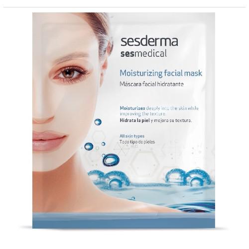 Miniaturka artykułu - Sesderma Sesmedical Moisturizing Facial Mask Maska nawilżająca, 1 szt